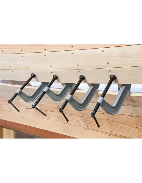 Axminster Trade Clamps HD G Clamp 150 x 70mm - Buy One Get One Free