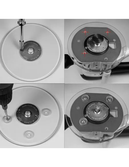 IGM Universal Clear Router Base