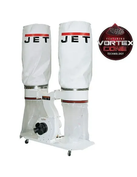 JET DC-1900A Dust Collector, Double-bag