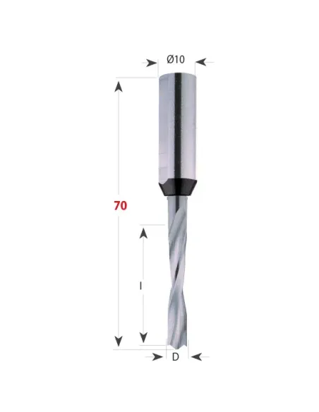 Dowel Drill 311 Xtreme S10 L70 HWM