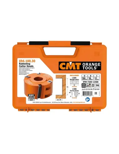 CMT C6941 Rabbeting Shear Cutter Head MAN