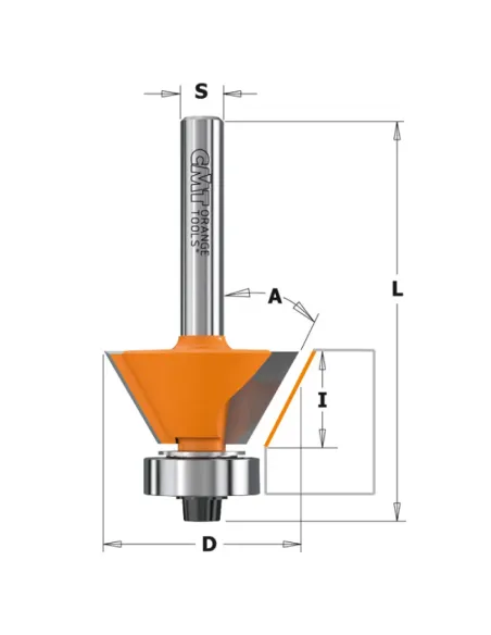 Bevel Trim and Chamfer Bit