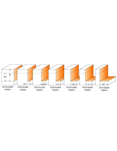 Rabbeting set