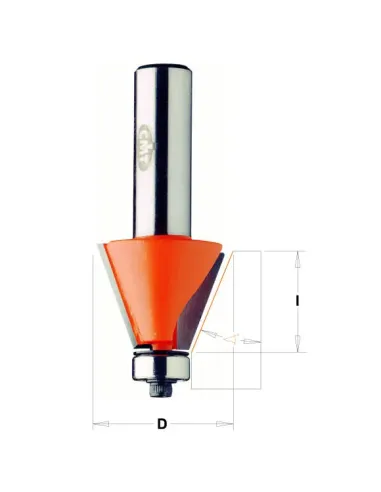 Chamfer Bit, Bearing fitted