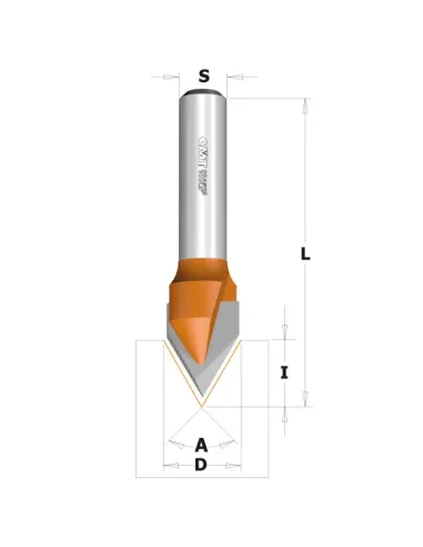 Laser Point Bit 60°