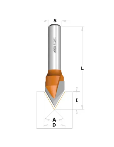 Laser Point Bit 60°