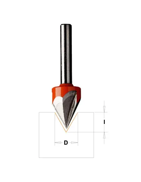 Laser Point Bit 60°