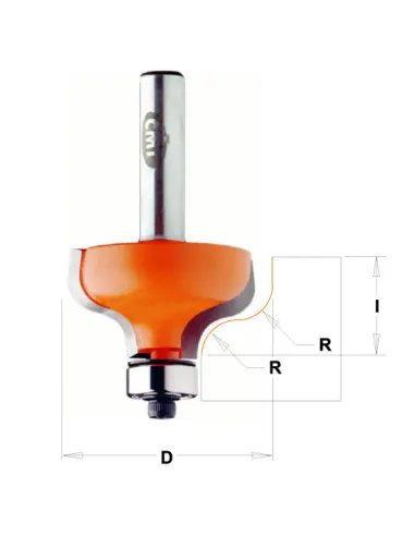 Ogee Bit, Bearing fitted