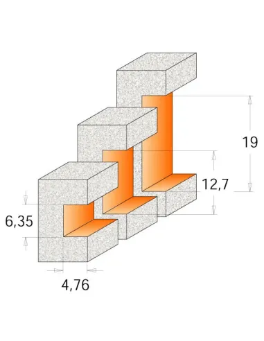 Straight Bit for Corian