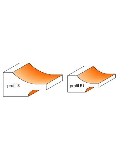 Raised panel Bit with bearing