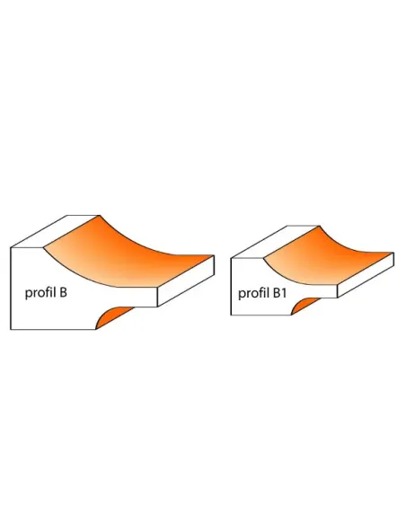 Raised panel Bit with bearing