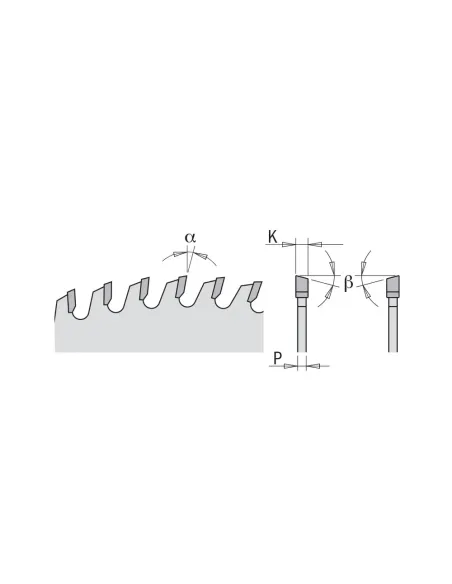 CMT Grooving Saw Blade for CNC