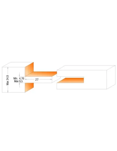 Tenon Cutting Bit
