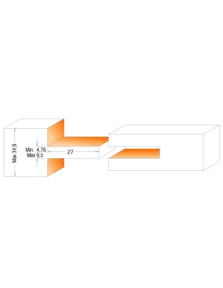 Tenon Cutting Bit