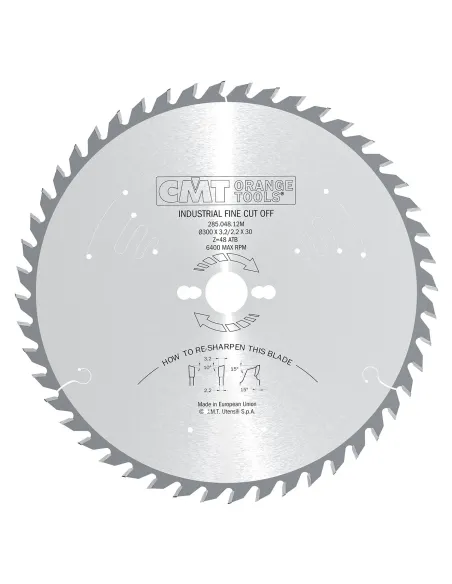 CMT Industrial Rip and Crosscut Saw Blade