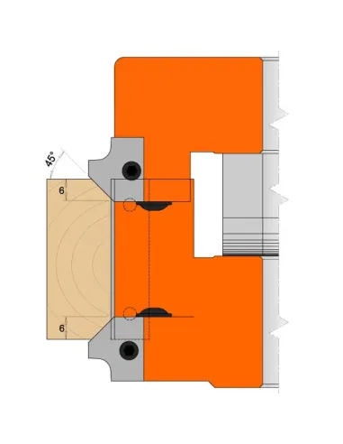 CMT 2pc Adjustable Rounding & Chamfering Set MAN