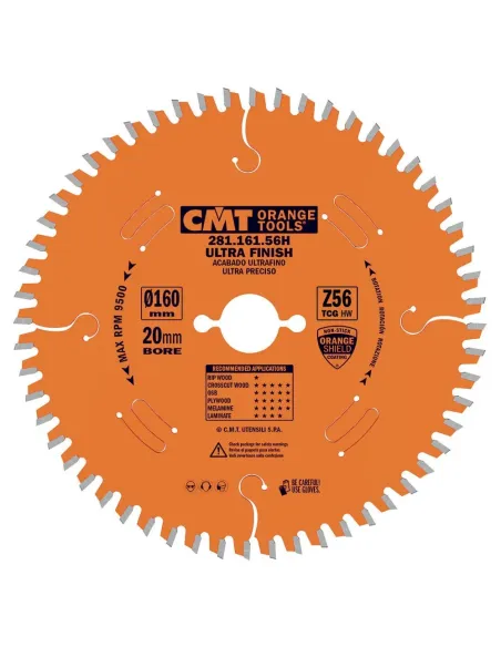 CMT Orange XTreme Saw Blade for Laminated and Chipboard 