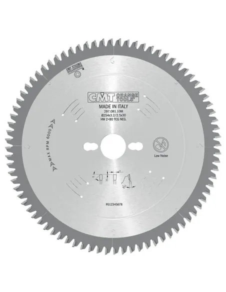 CMT Saw Blade for Non-ferrous Metal and Plastic 297