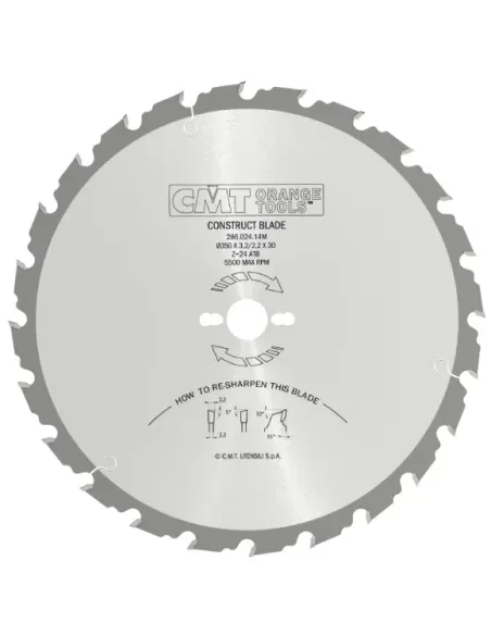 CMT Saw Blade for Building Contractors