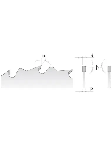CMT Multi-rip Saw Blade Anti-Kickback