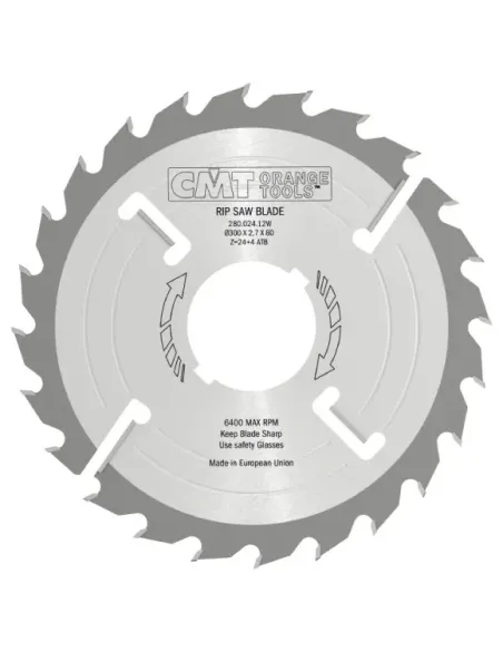 CMT Multi-rip Saw Blade Thin-Kerf with Rakers
