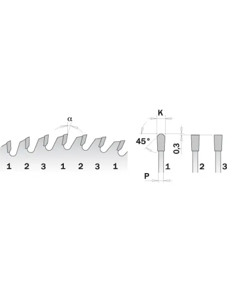 CMT Super XTreme Saw Blade for Laminated and Chipboard