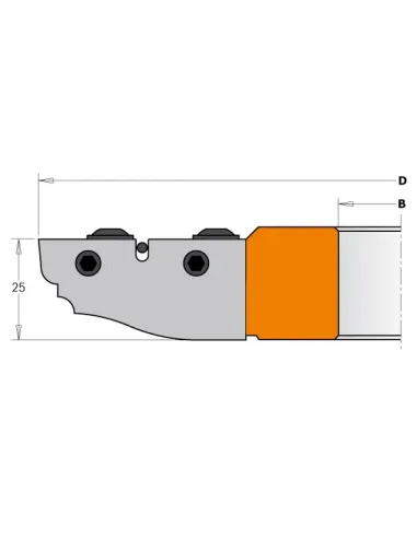 CMT Raised Panel Cutter Head MAN