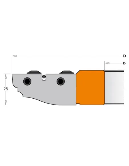 CMT Raised Panel Cutter Head MAN