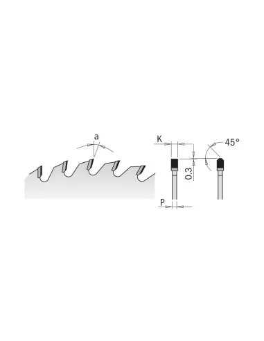 CMT Xtreme Diamond Saw Blade for Laminate and Chipboard