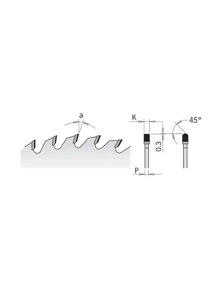 CMT Xtreme Diamond Saw Blade for Laminate and Chipboard