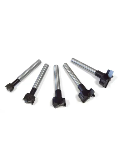 5 pc Set of Boring Bits D15-20-25-30-35 HW