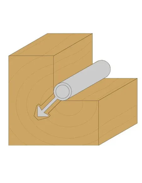 CMT C713 Bit for Window Seals - D3,5x8 L70 S6 HW