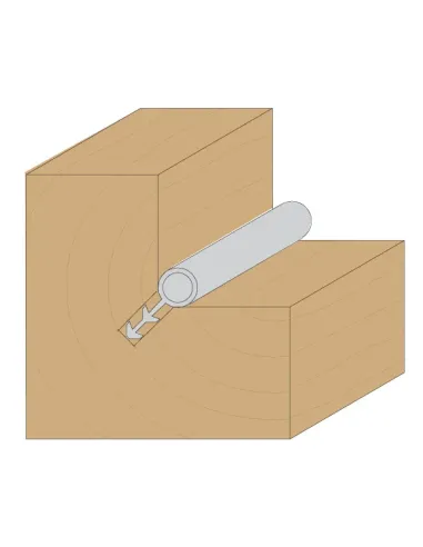 CMT C812 Bit for Window Seals - D3,2x12,7 L50,8 S6,35 HW