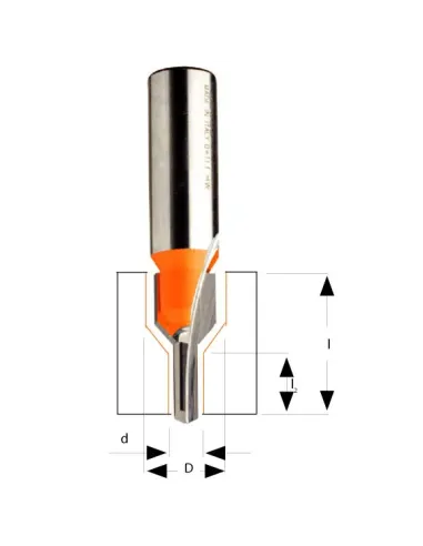 Countersink Bit TCT - D11,1x20,6 d4,36x12,7 S8 mm