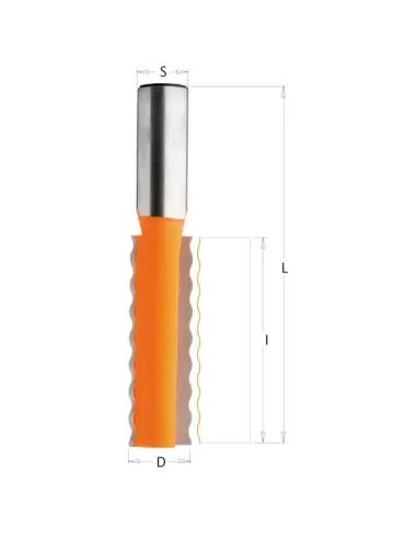Wavy Joint Bits for Solid Surfaces CORIAN - R4,36 D15,87x51 S12