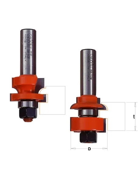 Lonnie Birds Rail and Stile Set - D28,7 t16-22 S8