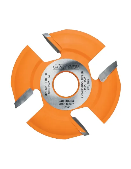 CMT Mini-spot Saw Blade for Lamello D100x8 d22 Z4 R30 HW