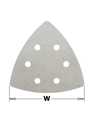 CMT Polishing Perforated Fleece, for Delta Pad