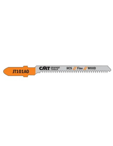 CMT Jig Saw Blade HCS Fine Wood 101 A0 - L76 I50 TS1,4 (set 5pcs)