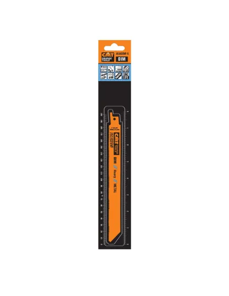 CMT Sabre Saw Blade BIM Heavy Metal 1025 VF - L200, I180, TPI10-14 (set 5pcs)