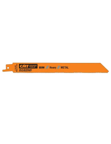 CMT Sabre Saw Blade BIM Heavy Metal 1025 VF - L200, I180, TPI10-14 (set 5pcs)