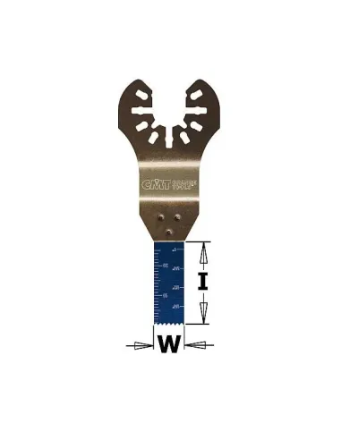 CMT Plunge and Flush Saw Blade with hardened tooth HCS, for wood - 10 mm