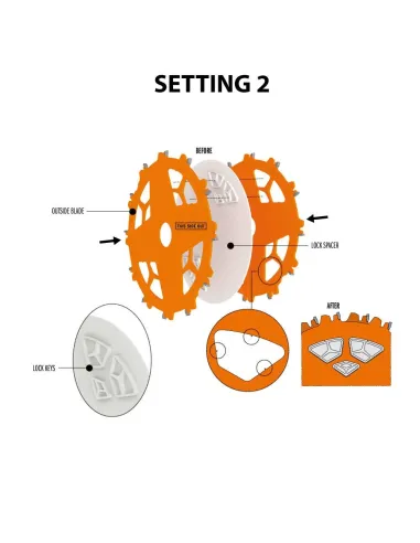 Комплект за изрязване на канали и нутове CMT DADO PRO-D203x6,2-20 d30 Z12 HW
