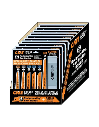 CMT Recip Saw Blades Set, 32 pcs