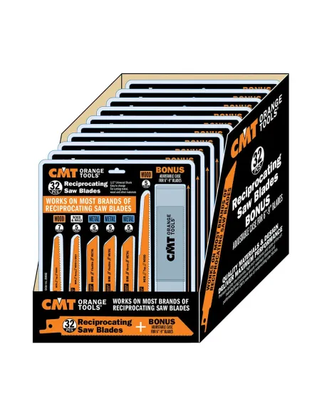 CMT Recip Saw Blades Set, 32 pcs