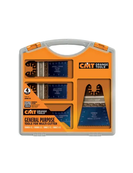 CMT Set of Accessories for Oscillating Multi Tool - 4pcs