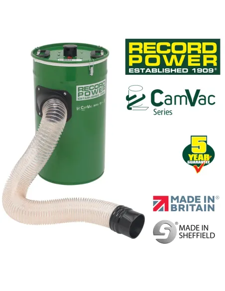 Аспирация Record Power CamVac CGV336-3 55l 1000W