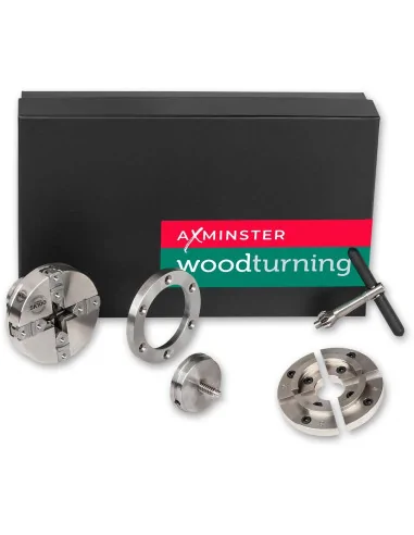 Axminster Woodturning Clubman SK100 Chuck Package 🪚 Premium Woodworking Equipment | JetTools.bg