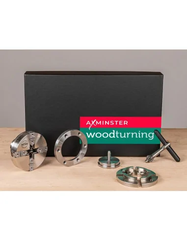 Axminster Woodturning Clubman SK100 Chuck Package 🪚 Premium Woodworking Equipment | JetTools.bg