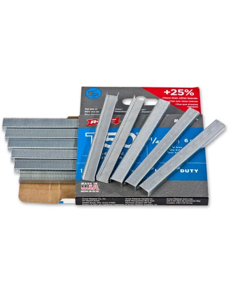 Arrow T50 Steel Staples (Pkt 1 🪚 Премиум оборудване за дървообработка | JetTools.bg